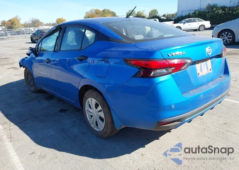 2021 Nissan Versa S Xtronic Cvt z USA, uszkodzony, nr VIN 3N1CN8DV5ML893278